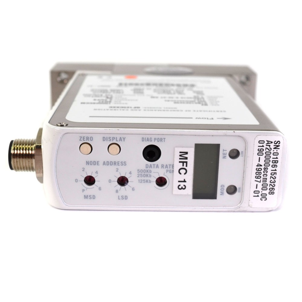 Brooks Instrument GF125CXXC Mass Flow Controller MFC N2 15000SCCM 15SLM