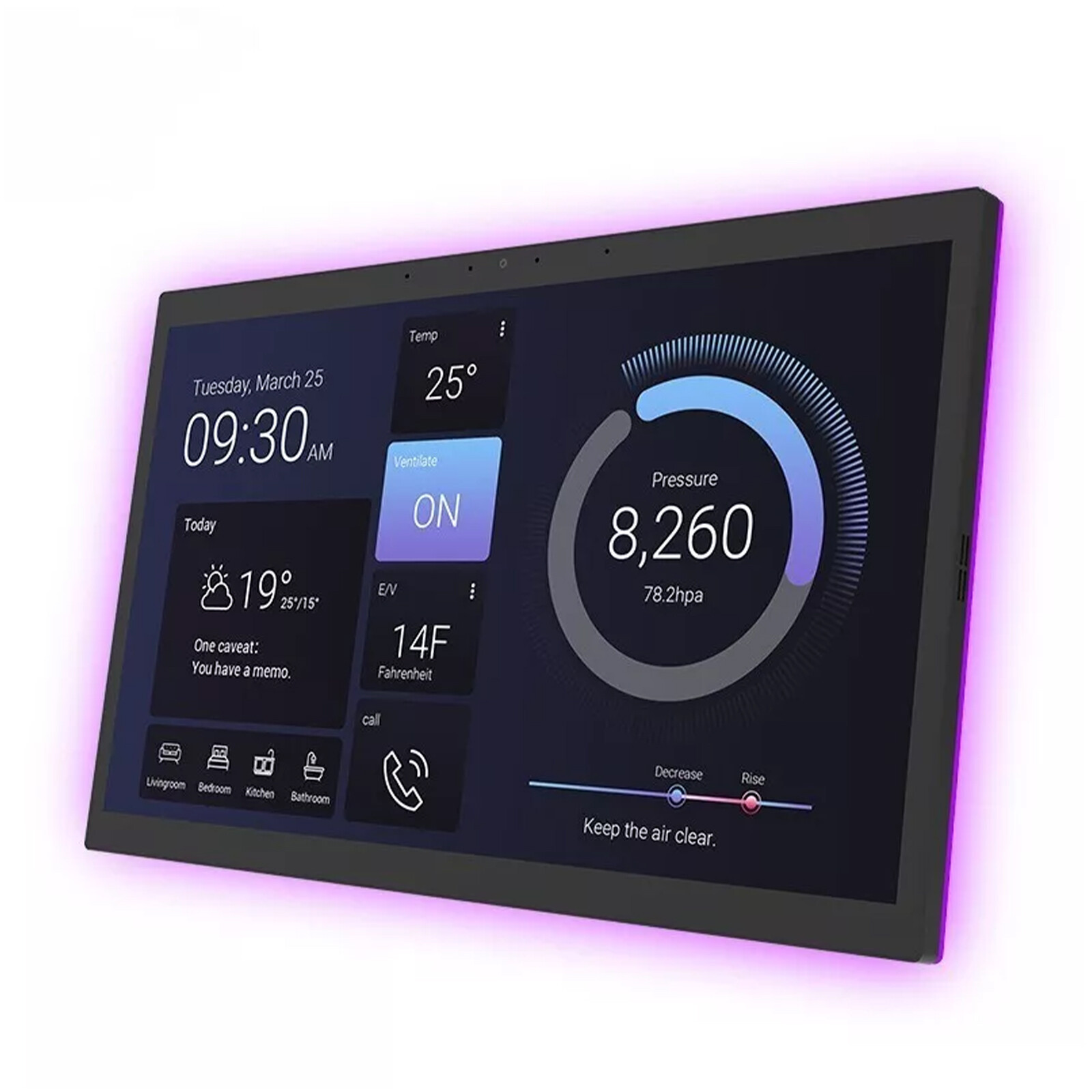 15.6 Inch Wall Mounting Android Display Automation Device Control Tablet Panel