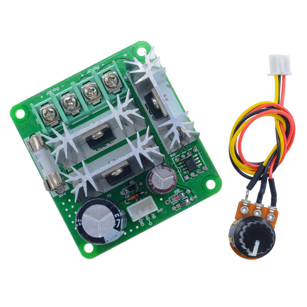 DC 6-90V 15A Motor Speed Controller Pulse Width PWM Speed Regulator Switch