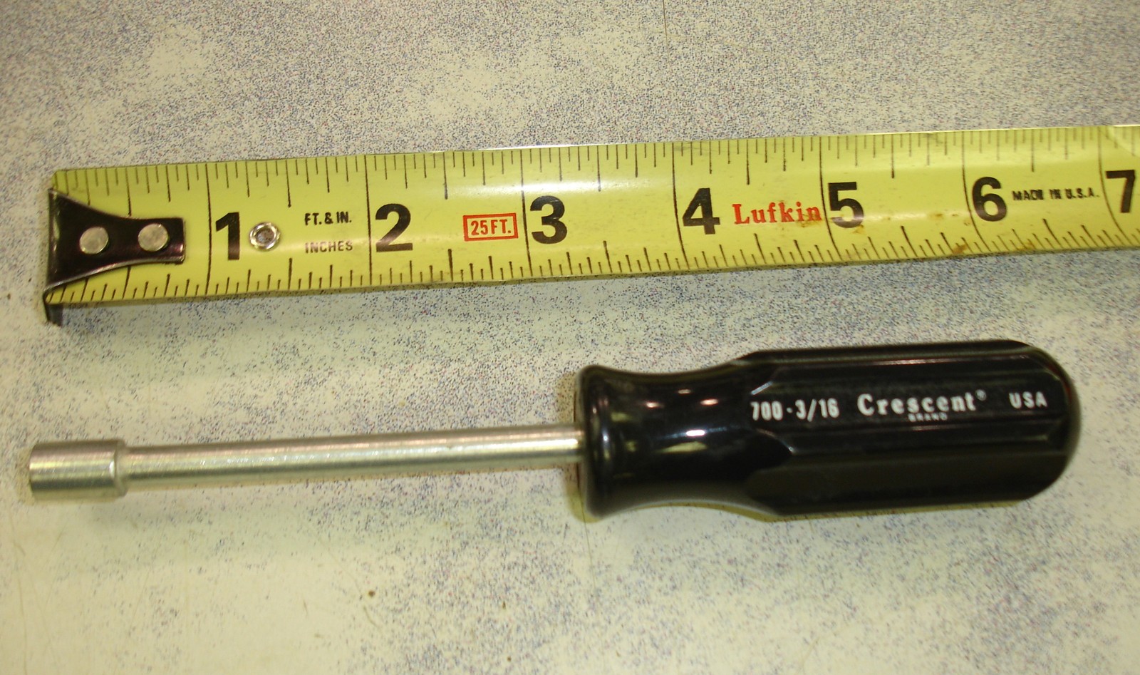 Crescent 3/16" Nutdriver 700-3/16  6-1/4" length  Closeout Made in USA