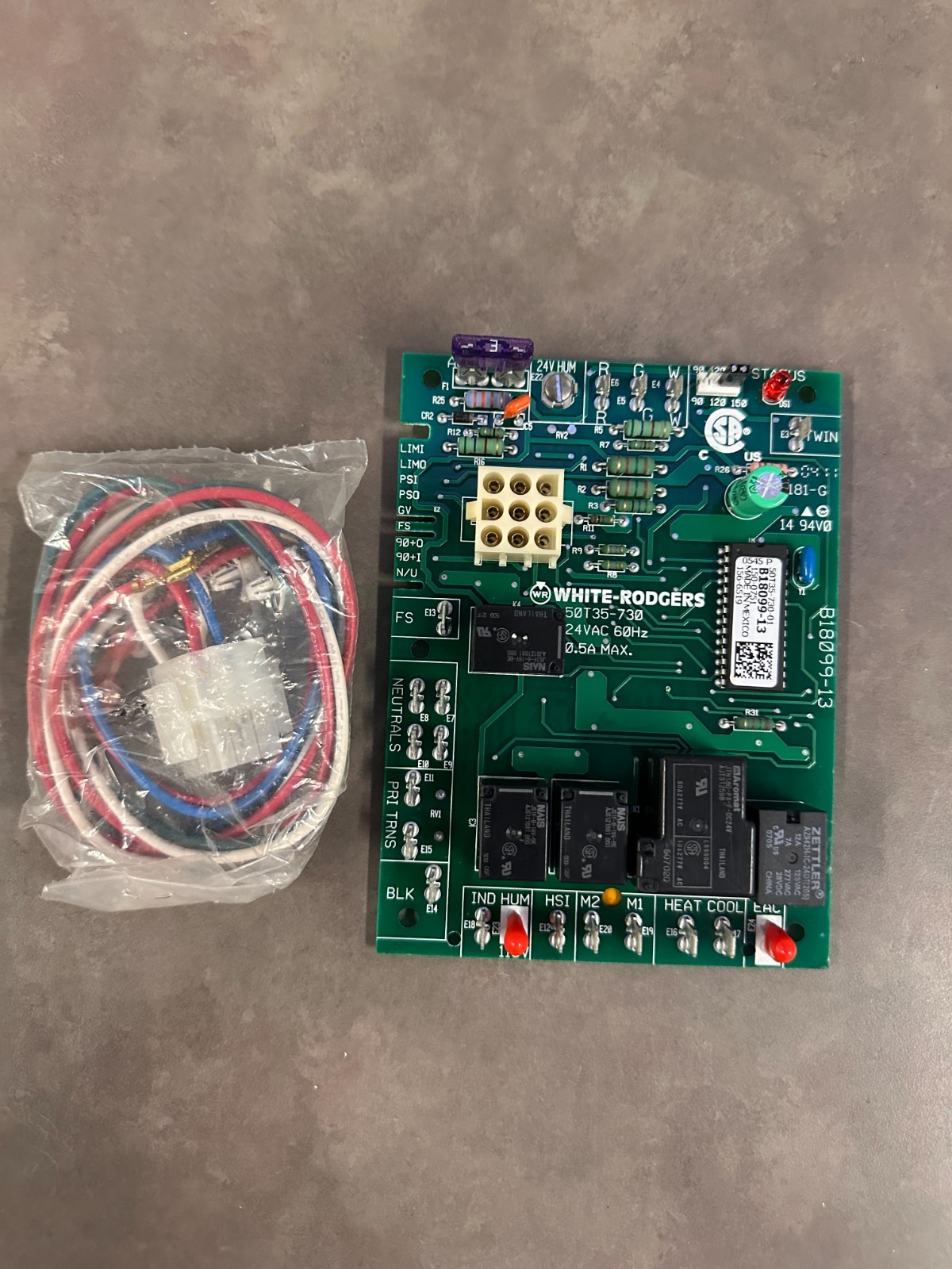 Furnace Control Board 1012-83-9337A, B18099-13S, Goodman, Janitrol. L38-049.