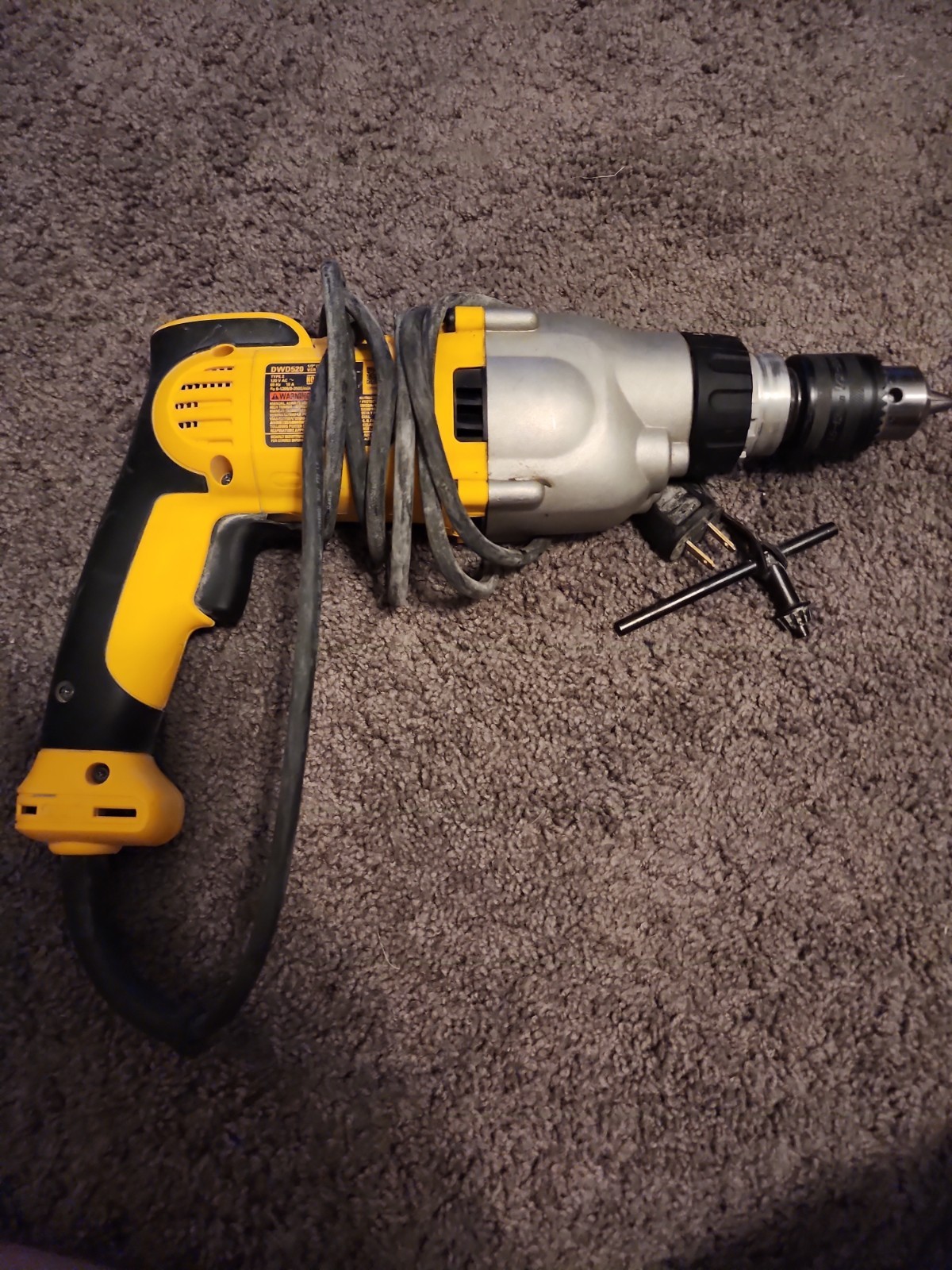 DEWALT DWD520 1/2" VSR Pistol Grip Hammer Drill