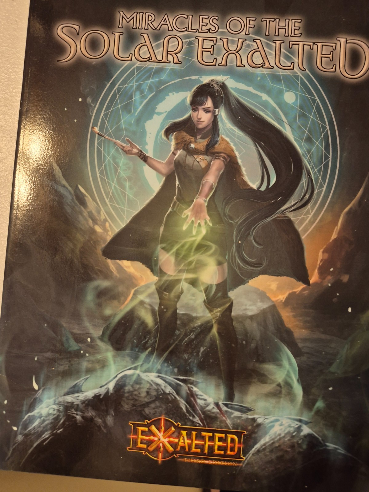 Miracles of the solar exalted.  Good condition.  Needs Exalted Third edition