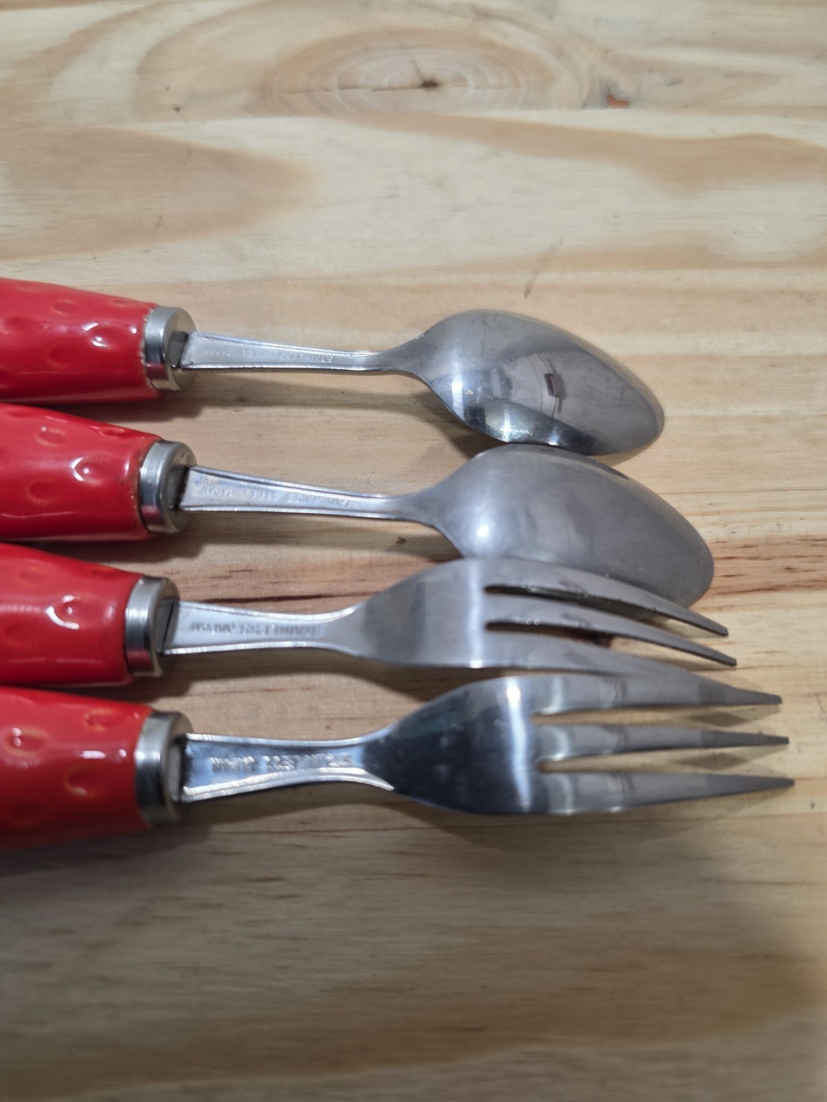Stainless Steel Japan Ceramic Strawberry Dip Spreader Spoon Small 4