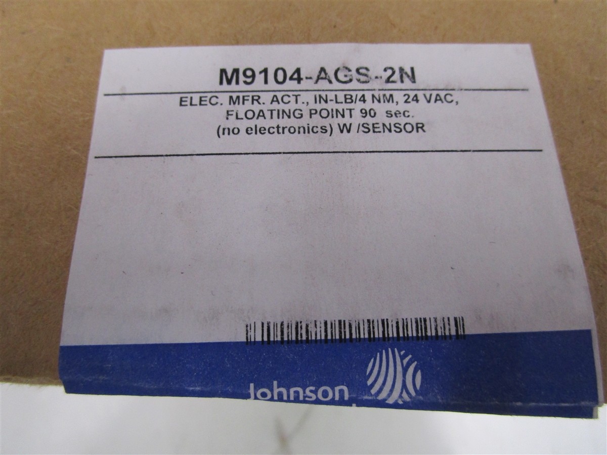 JOHNSON CONTROLS M9104-AGS-2N Electric Non Spring Return Actuator NEW