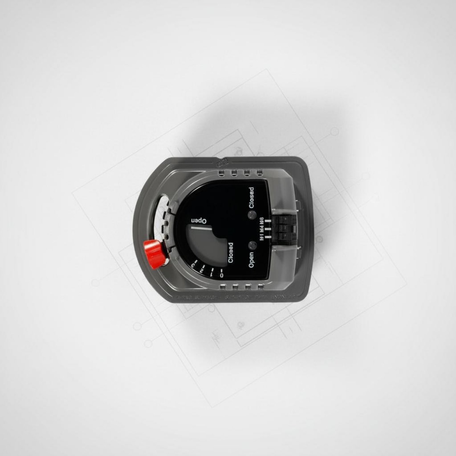 Zone Damper Actuator Low Voltage 24V Damper Actuator Adjustable Range
