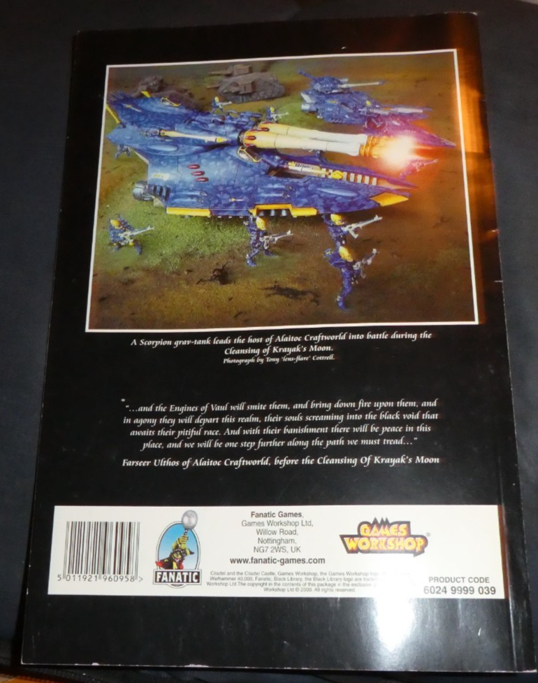 The Citadel Journal, Issue 39 by Games Workshop 2000 . MINT WARHAMMER 40K ELDAR