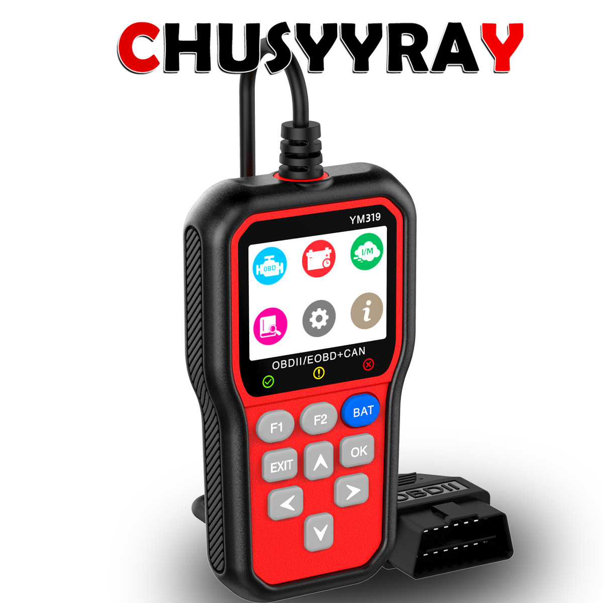 CHUSYYRAY YM319 Car OBD2 Scanner Code Reader Engine Fault Scanner CAN Diagnost