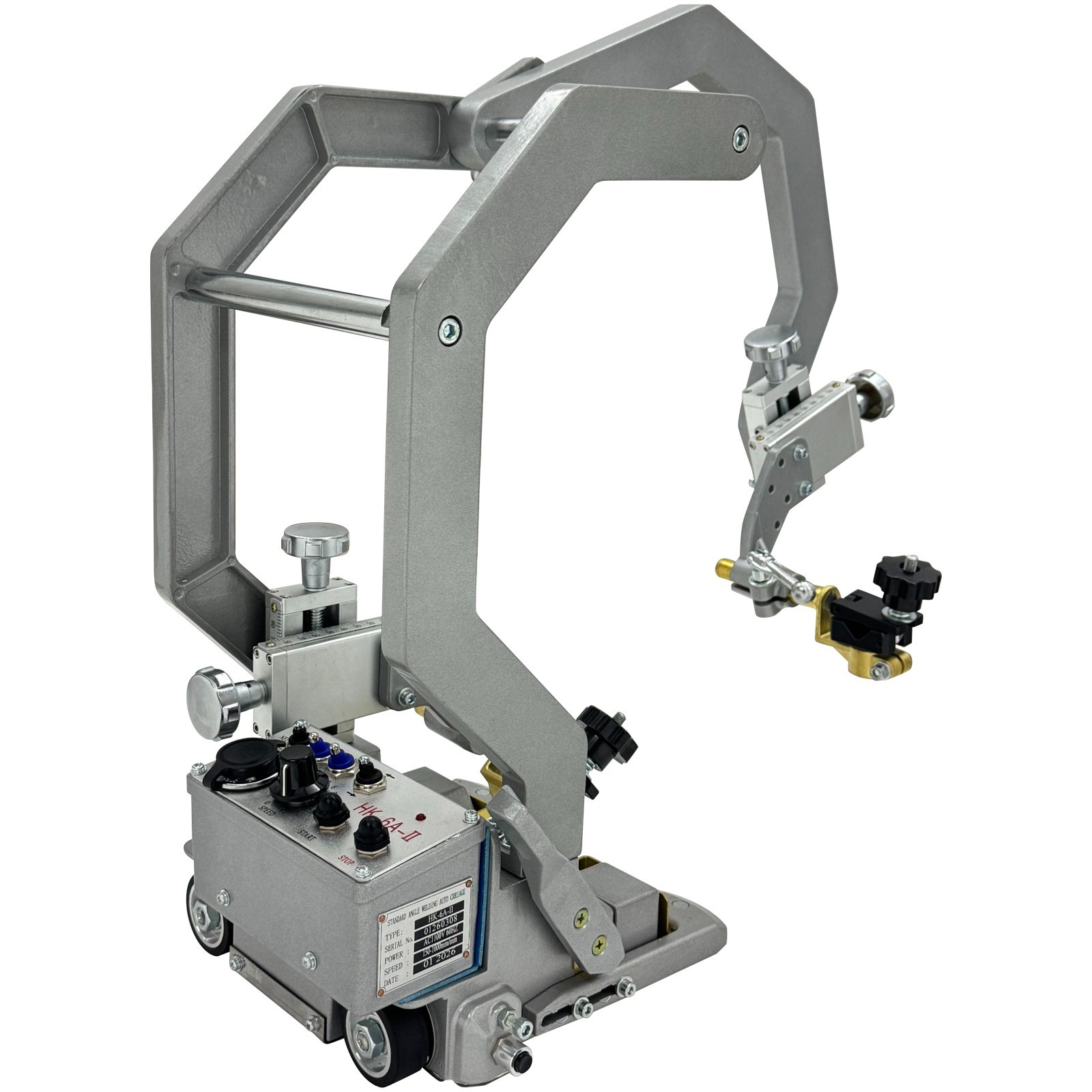 Automatic Flat Rail Welding Trolley Double-sided Angle & Plane Welding Carriage