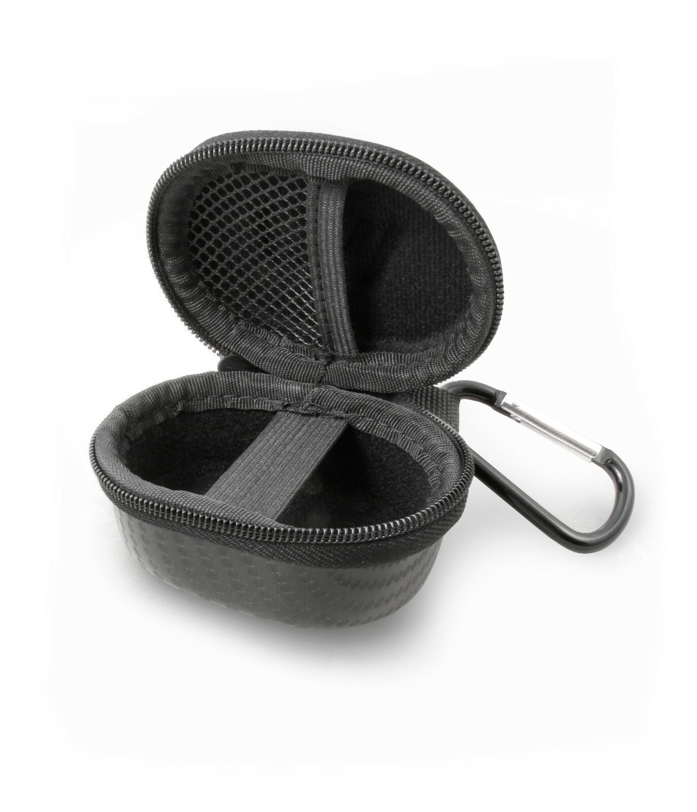 CASEMATIX Travel Case FIts Fingertip Pulse Oximeter - EVA Hard Shell w Carabiner