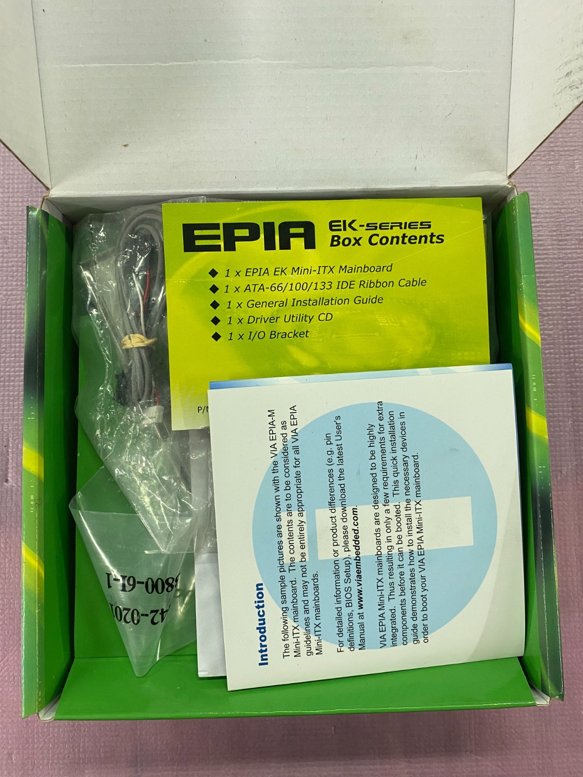 Mini ITX EPIA-EK10000G
