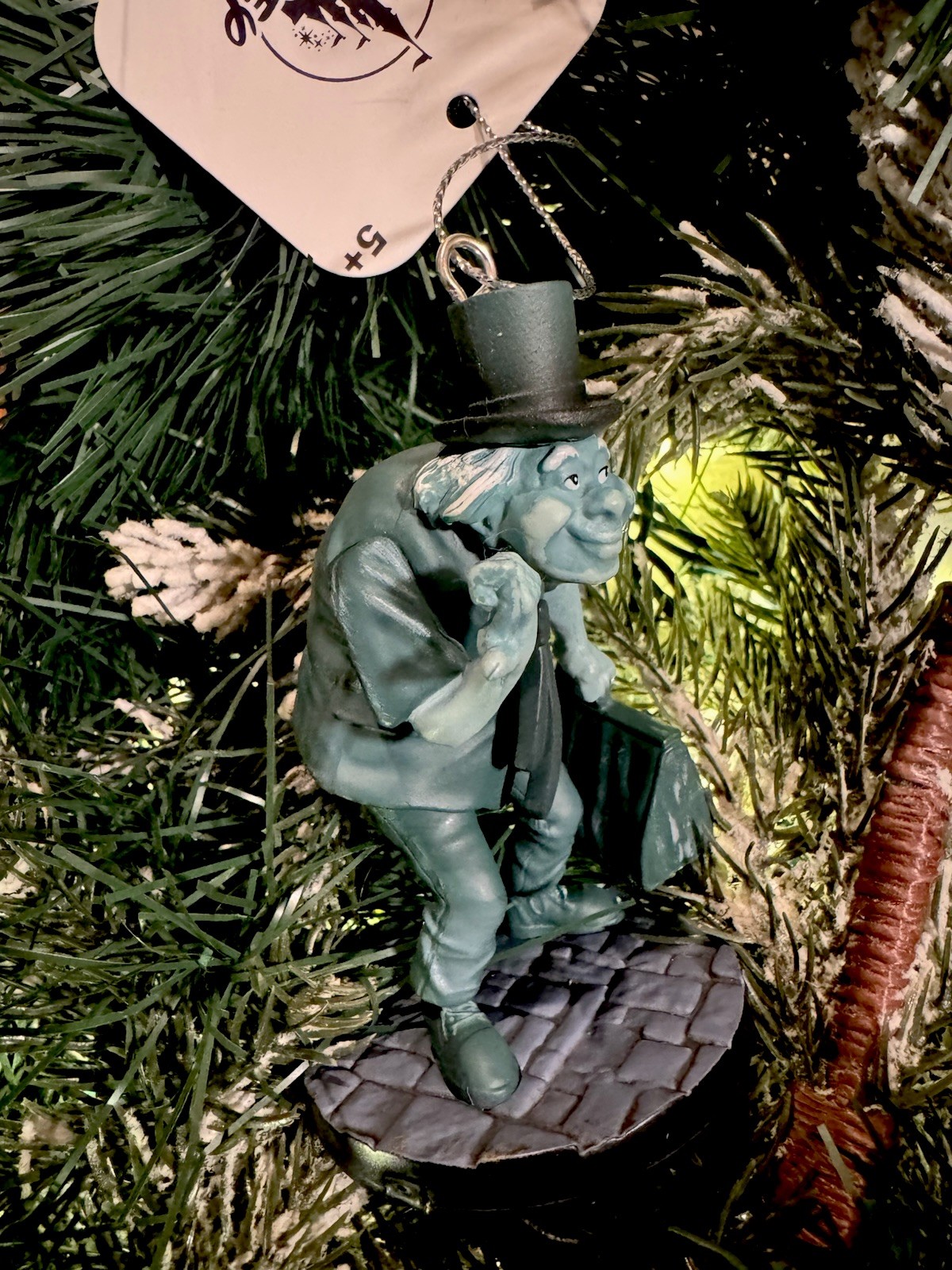 2025 Phineas Ghost Haunted Mansion Nightmare Before Christmas Ornament New w Tag