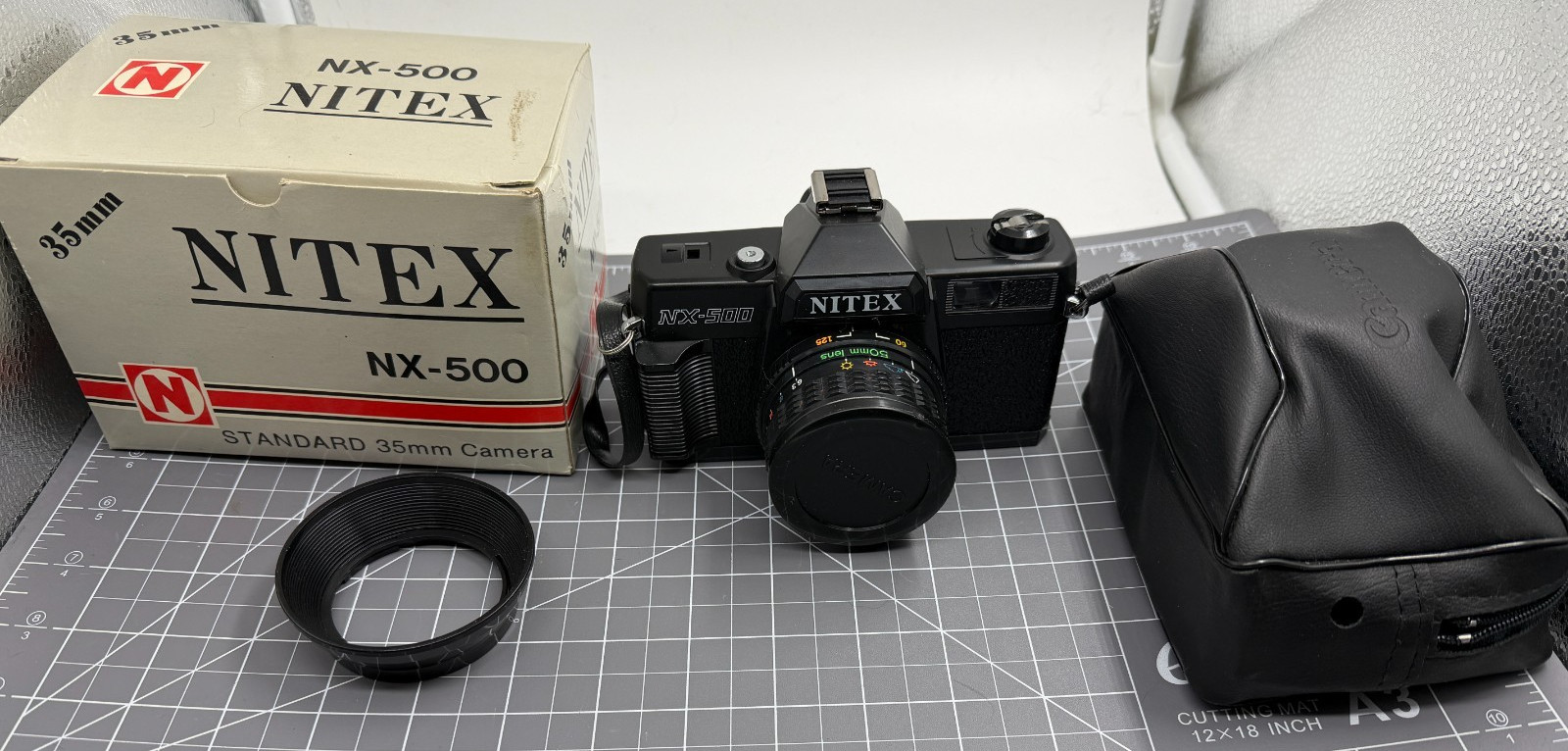 Vintage Nitex NX-500 35mm Camera - 1:6.3, f=50mm, Series 624181