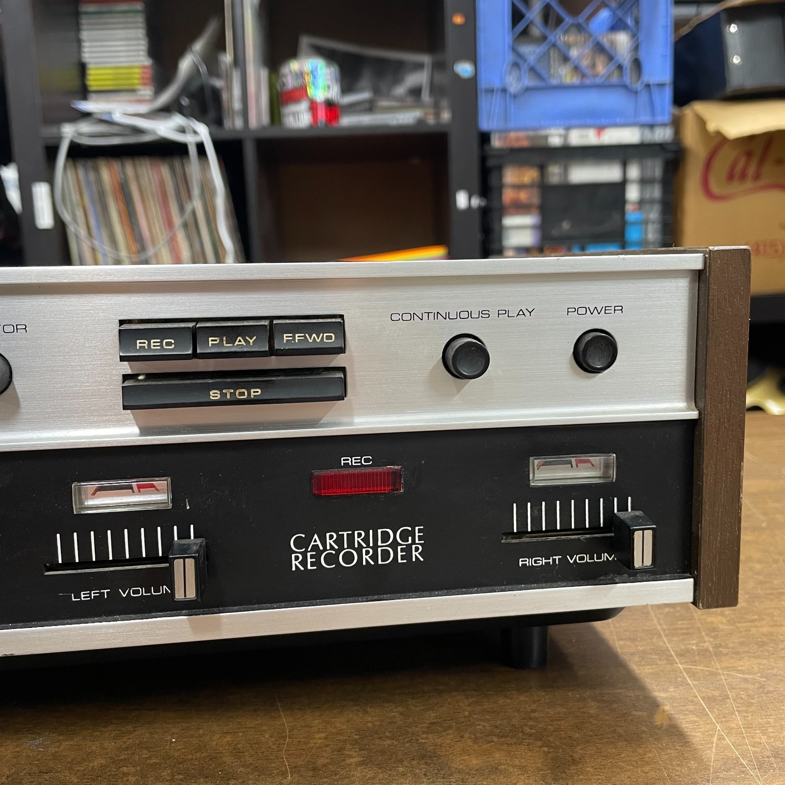 AKAI CR-80D 8-Track Tape Player/Recorder TESTED FOR PARTS OR REPAIR ONLY