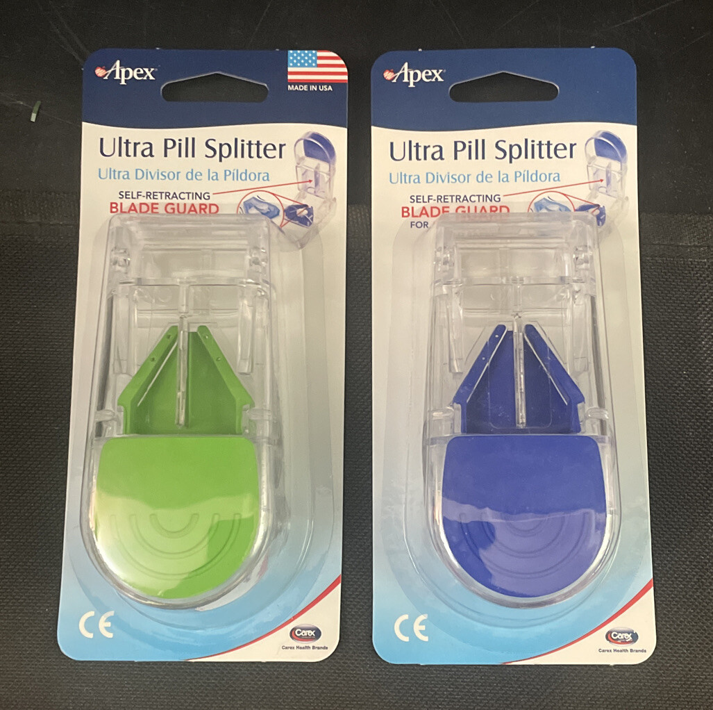 Apex Ultra Pill Splitter-74068 2 Colors New In The Factory Sealed Package.