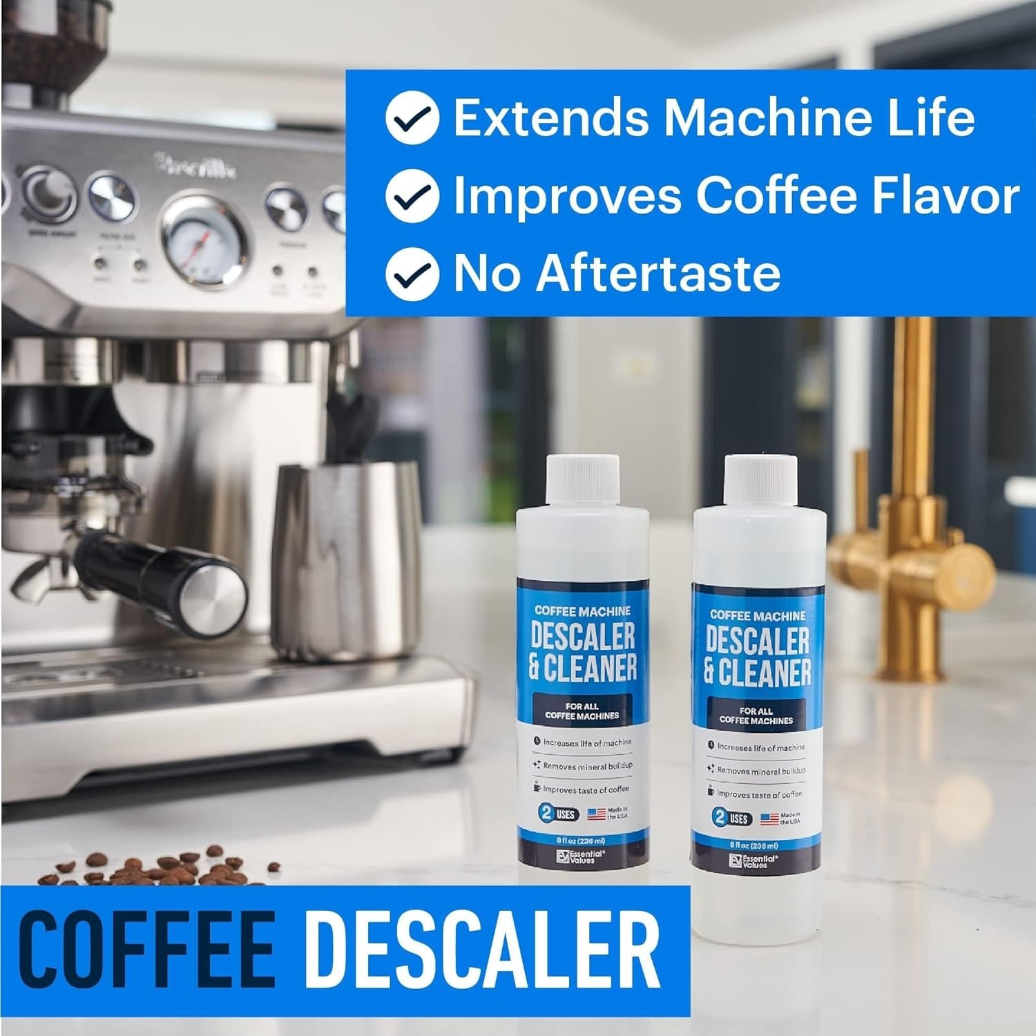 Descaling Solution Compatible Coffee Machin - Coffee Pot Cleaner - Descaler Spec