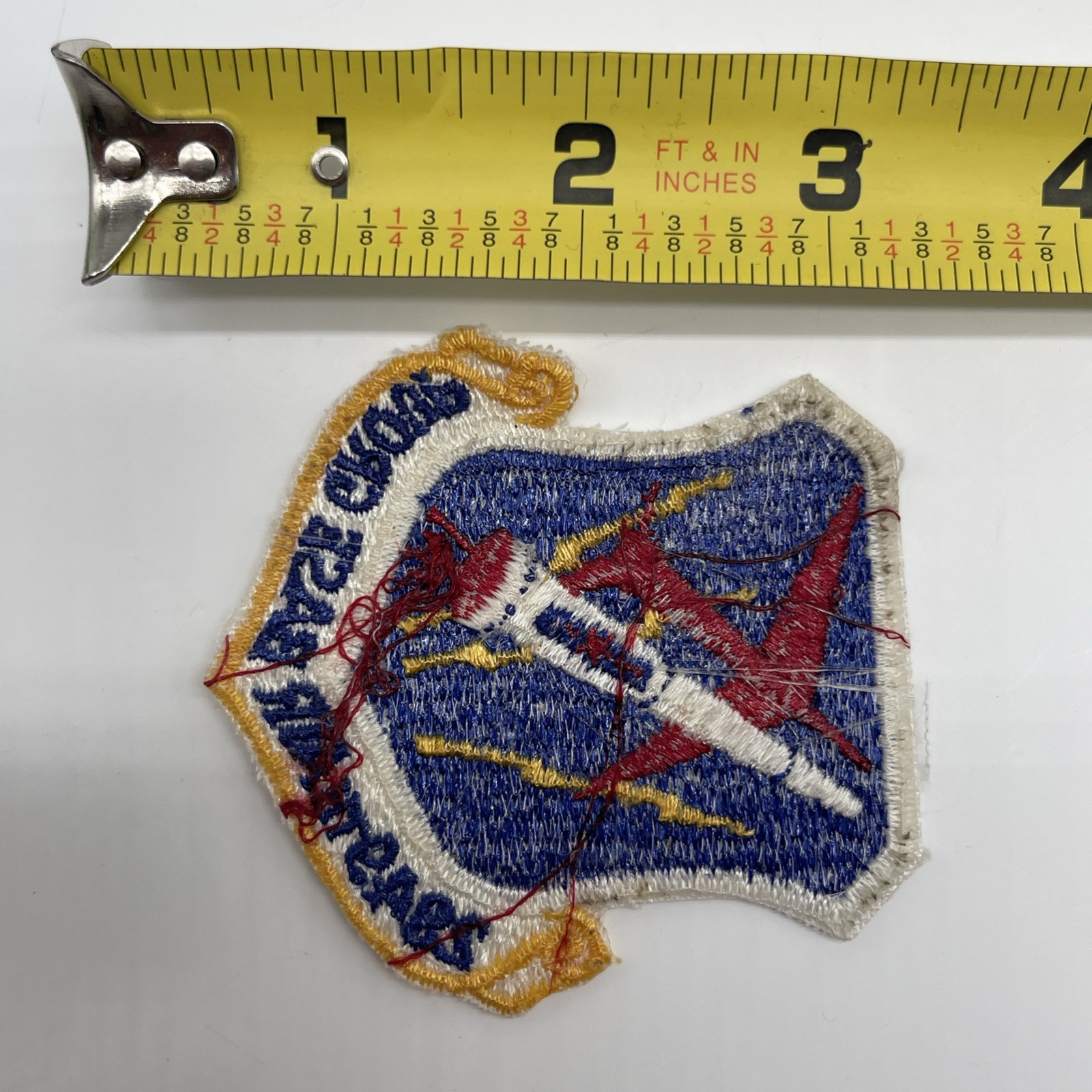 U.S. Military USAF 2849th Air Base Group Patch Insignia Shoulder Rocket Cut Edge