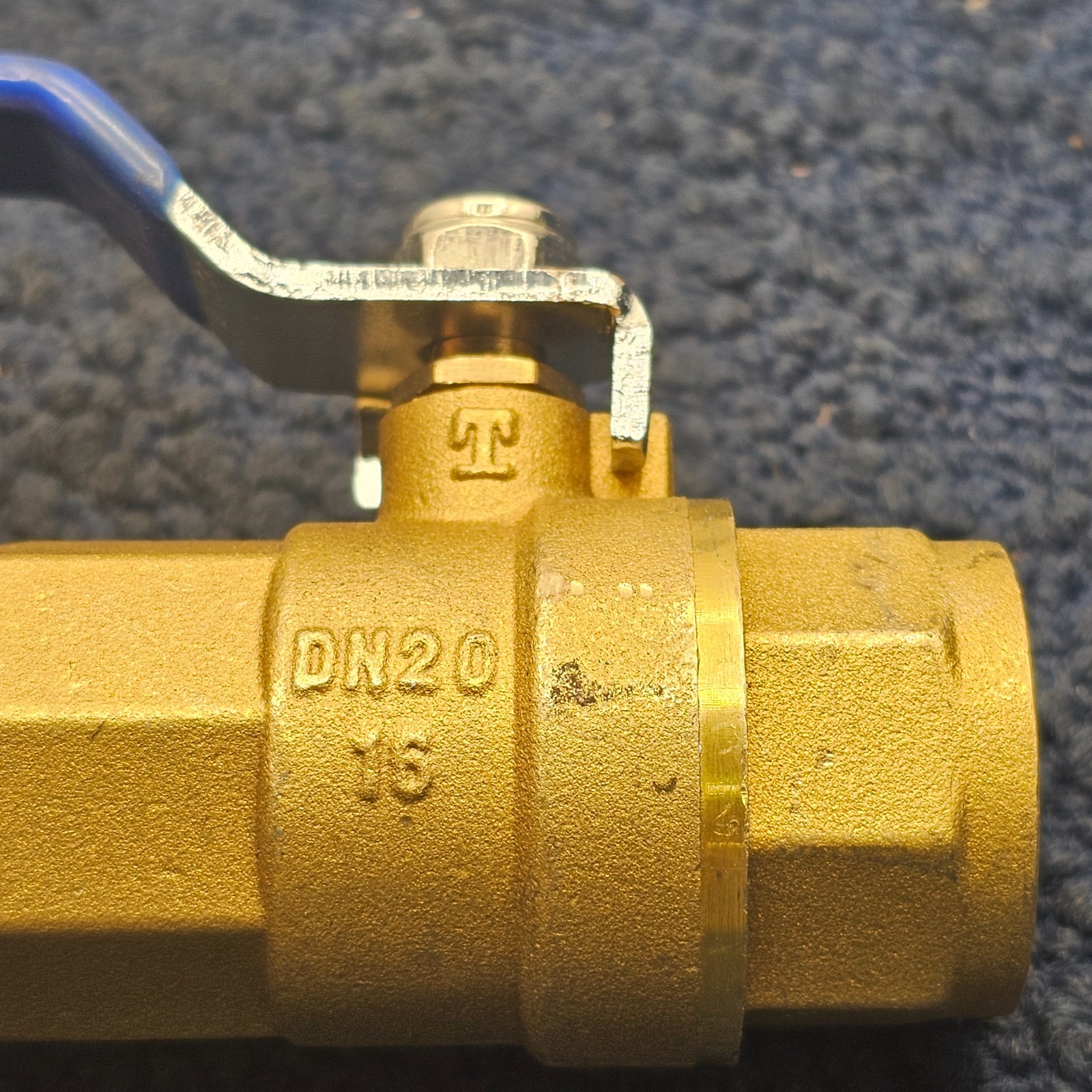 L&M DISTRIBUTION DN20 16 : BRASS PIPE FITTING BALL VALVE