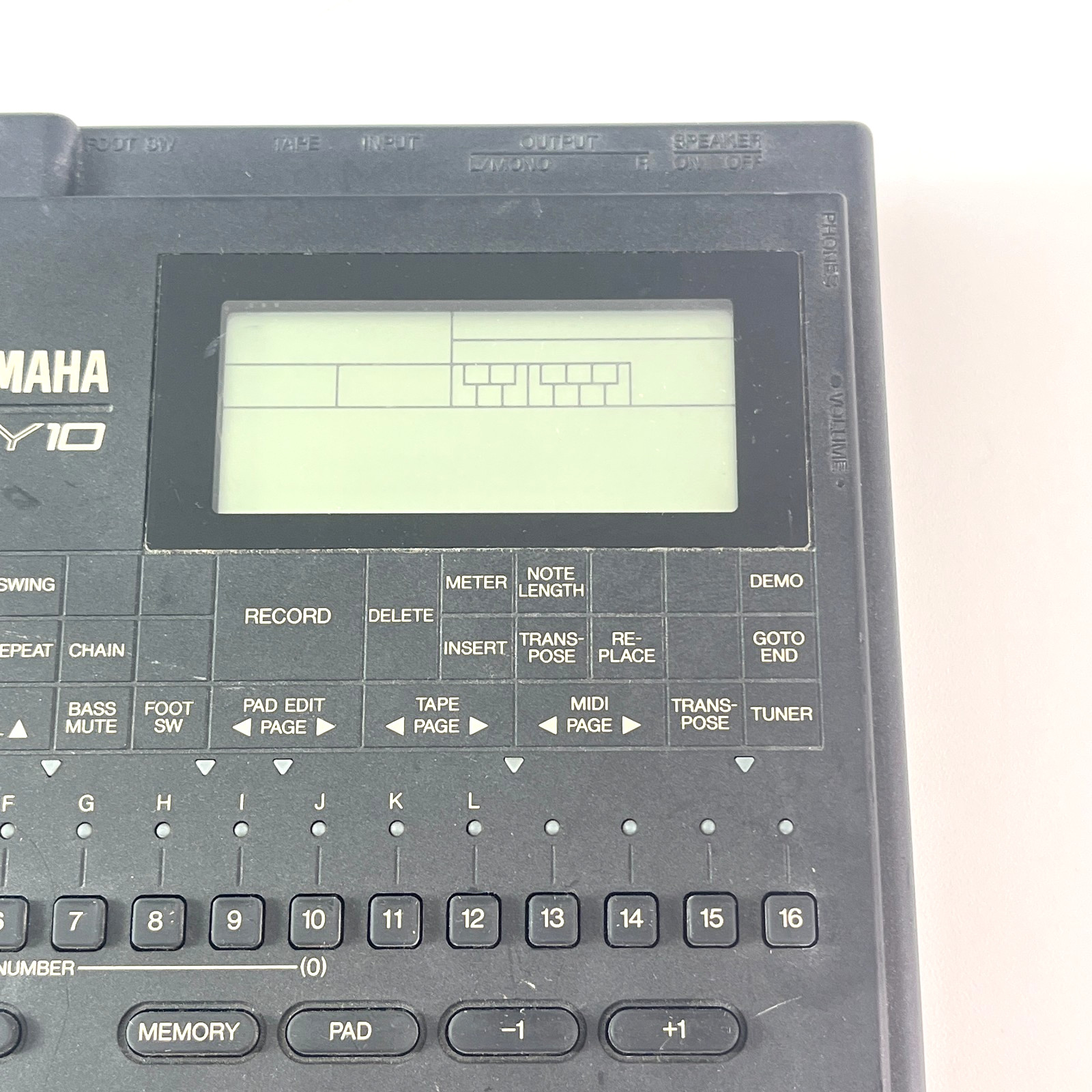 YAMAHA RY10 Drum Machine Rhythm Programmer - Main Unit Only - Tested &Working