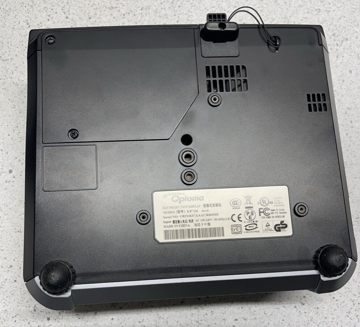 Optoma EP716 Projector w/ Padded Case Portable with Easy Setup