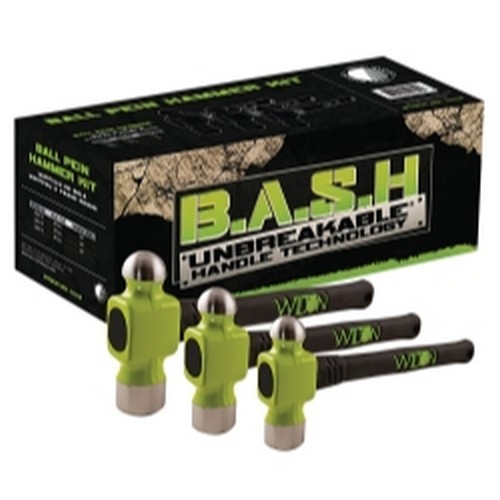 Wilton 11110 B.A.S.H 3-PC Ball Pein Hammer Kit