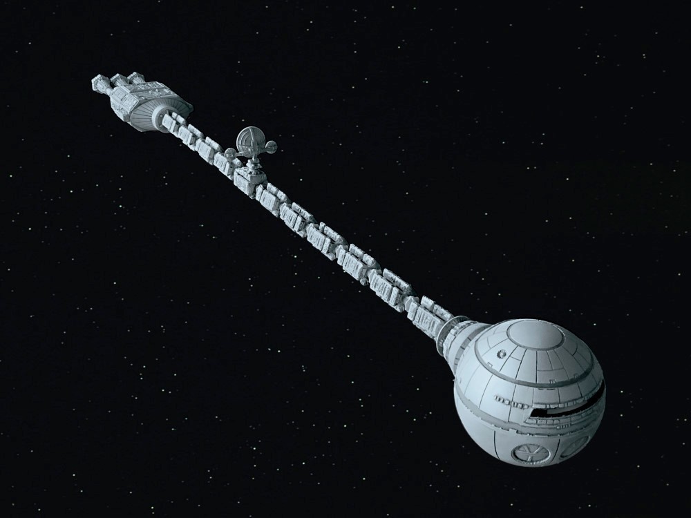 Moebius Models 2001: A Space Odyssey Discovery XD-1 Model Kit, 1:350 Scale