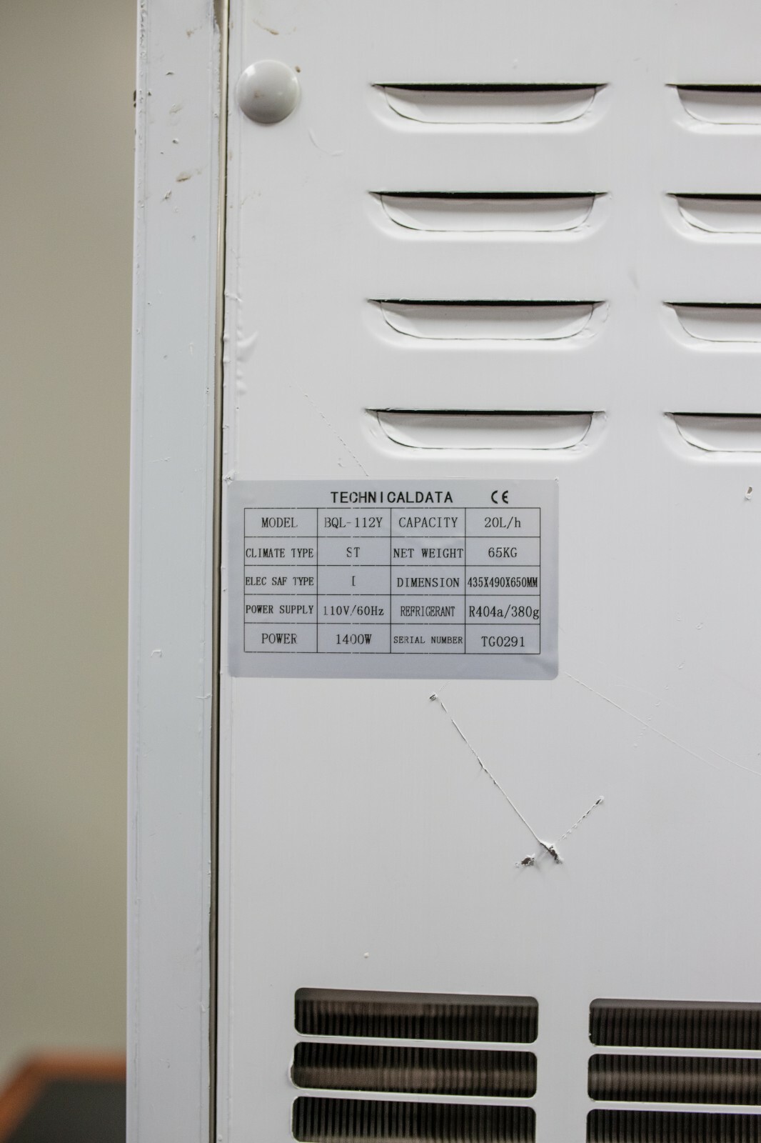 Vevor BQL-112Y Batch Ice Cream Freezer - Open Box