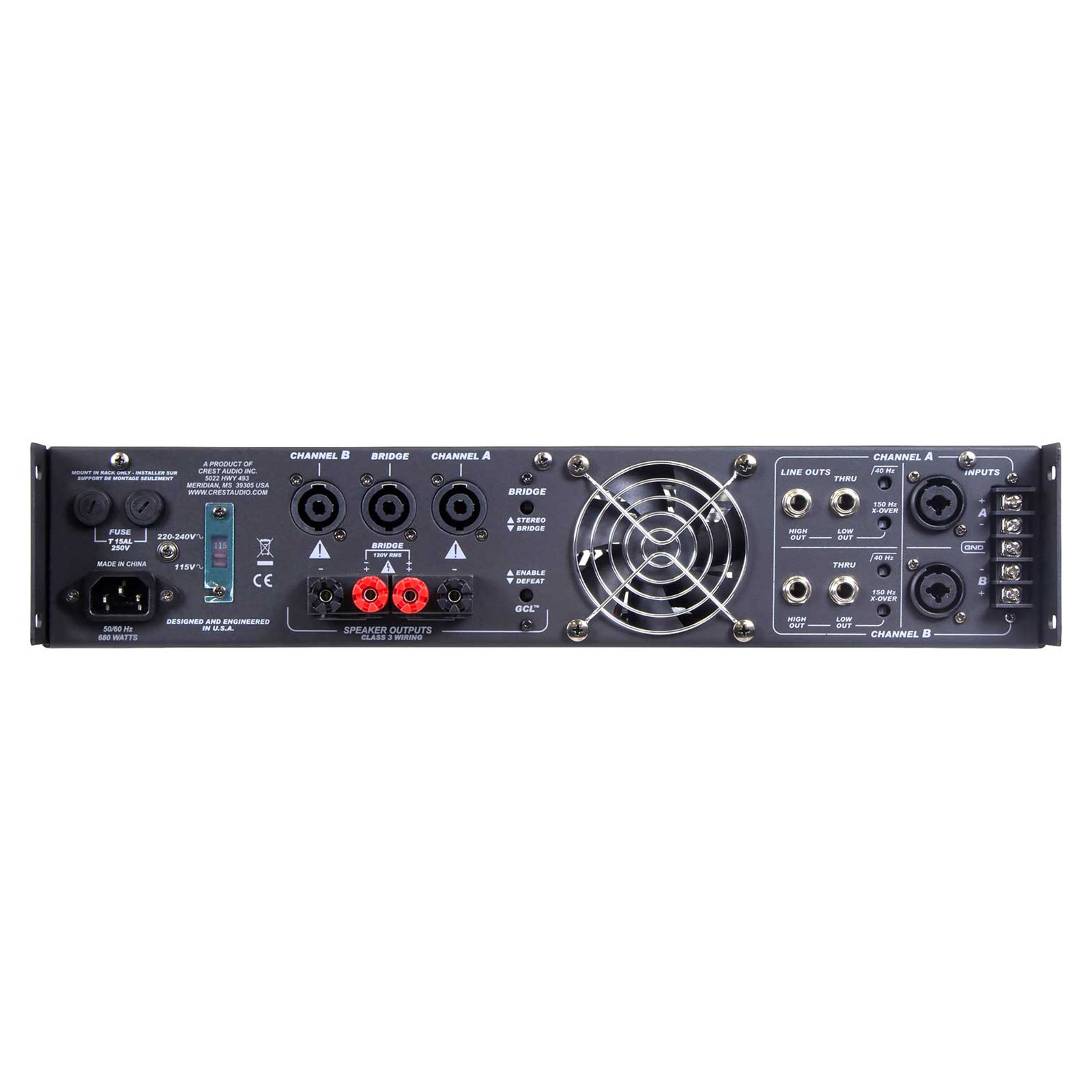 Peavey CPX2 Power Amplifier - Open Box