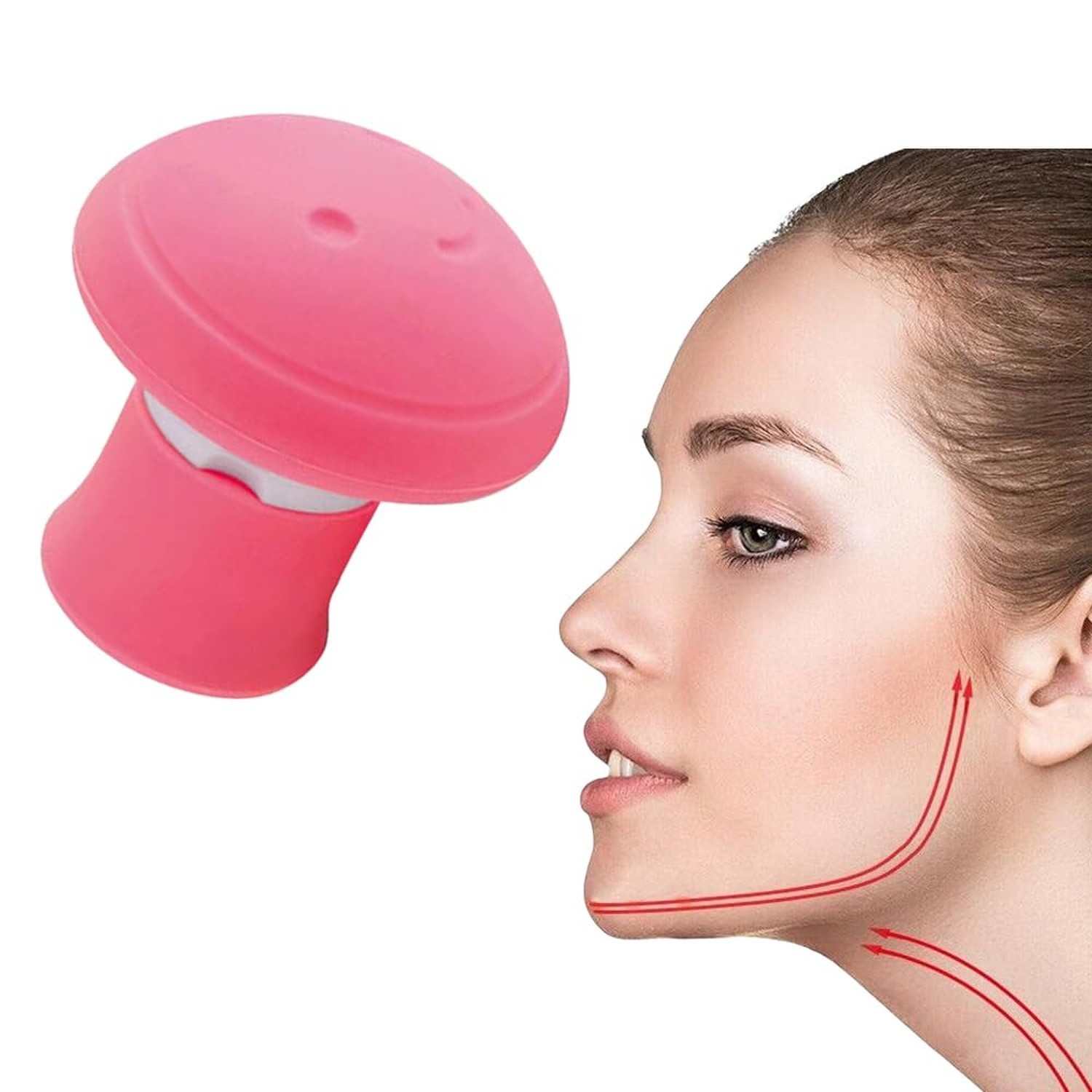 Booge 1 Pack Face Exerciser, Facial Yoga for Skin Tighten Firm, Jaw Face Neck...