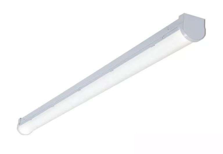 Metalux 4 ft. Linear White Integrated LED Warehouse Strip Light