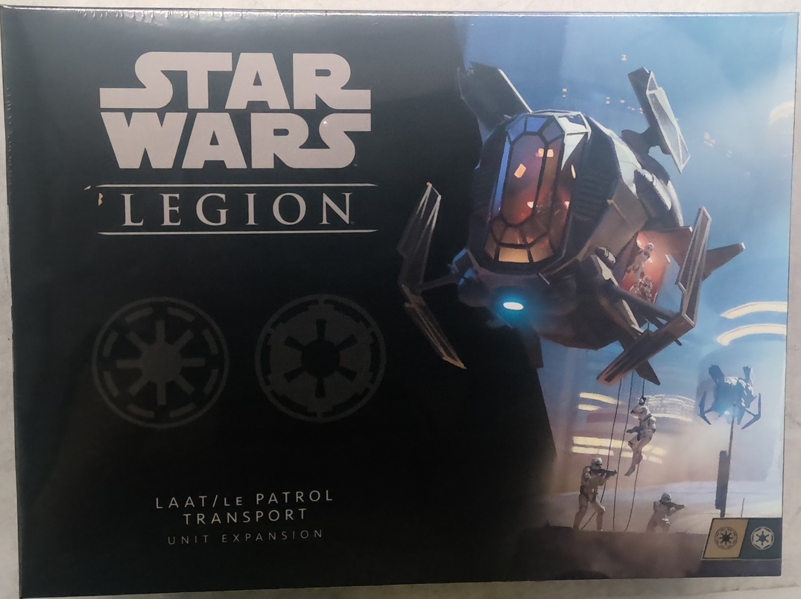 STAR WARS LEGION ~ LAAT/LE PATROL TRANSPORT UNIT EXPANSION ~ BRAND NEW & SEALED