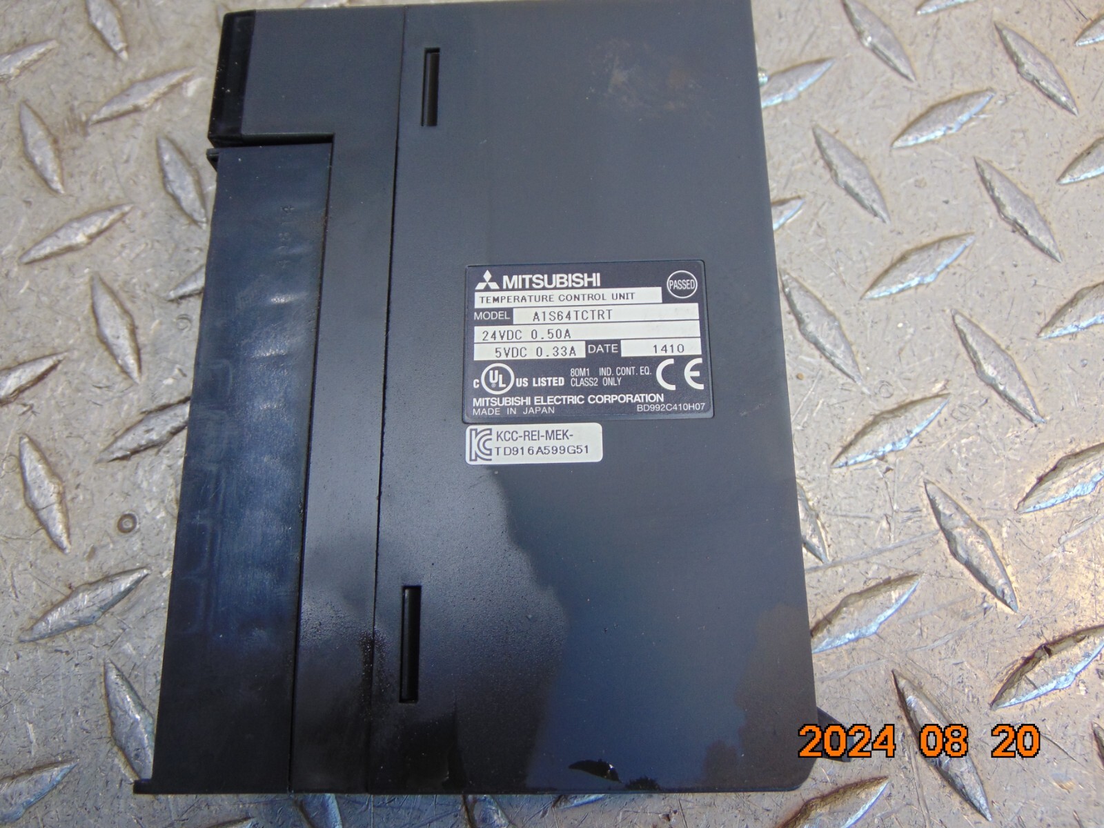 MITSUBISHI A1S64TCTRT PROGRAMMABLE TEMPERATURE UNIT see description