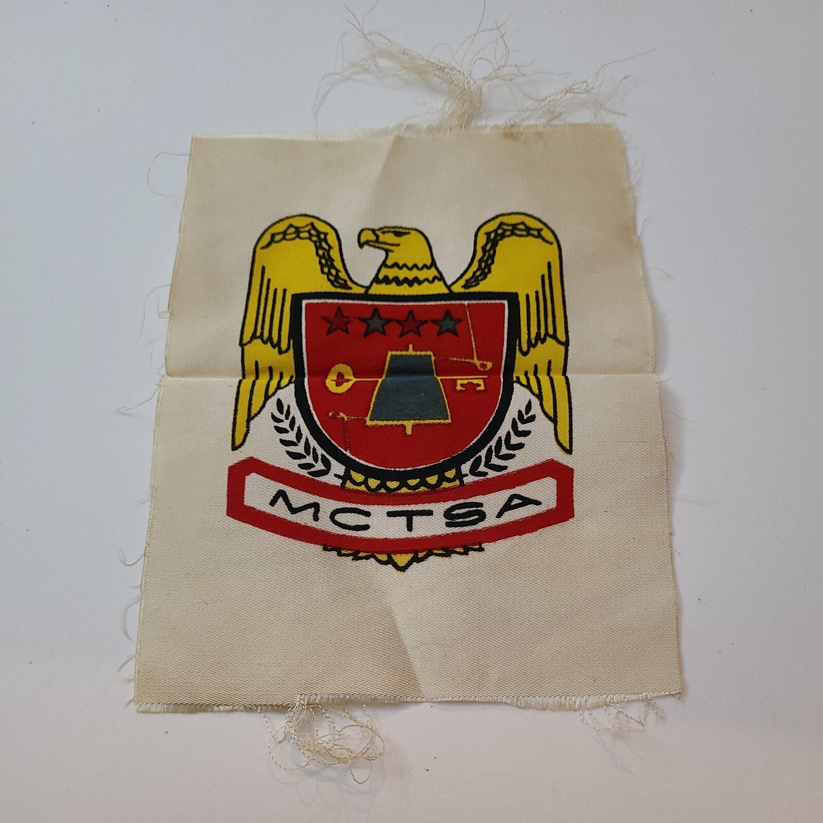 1960'S Army "MCTSA" Fabric Swatch for Decorating Sewing Military Clothing Jacket