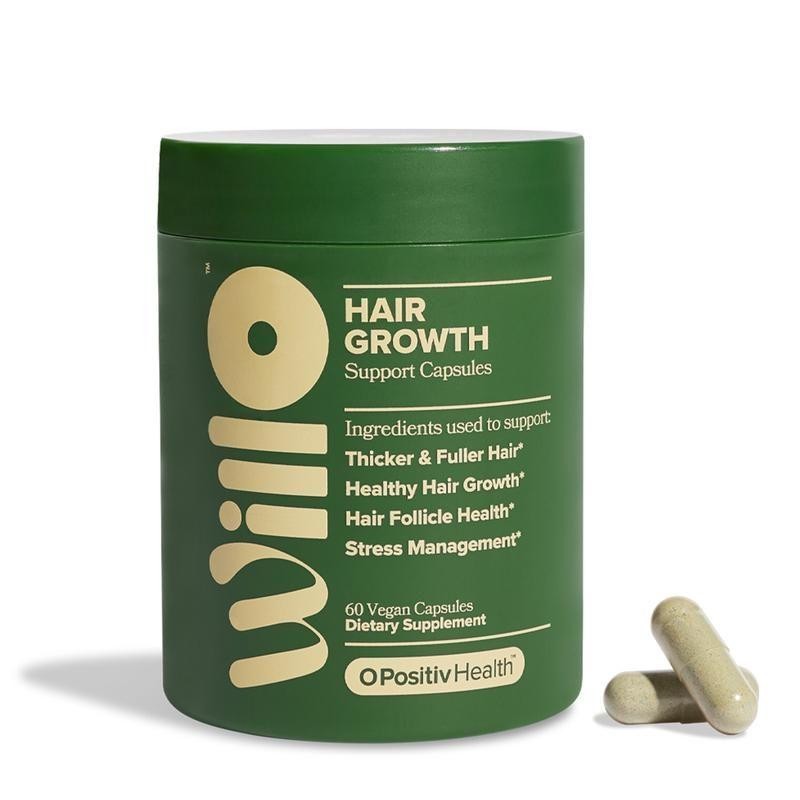 Hair Growth Vitamins - 60 Capsules - Supports Thicker Healthier Hair Growth for