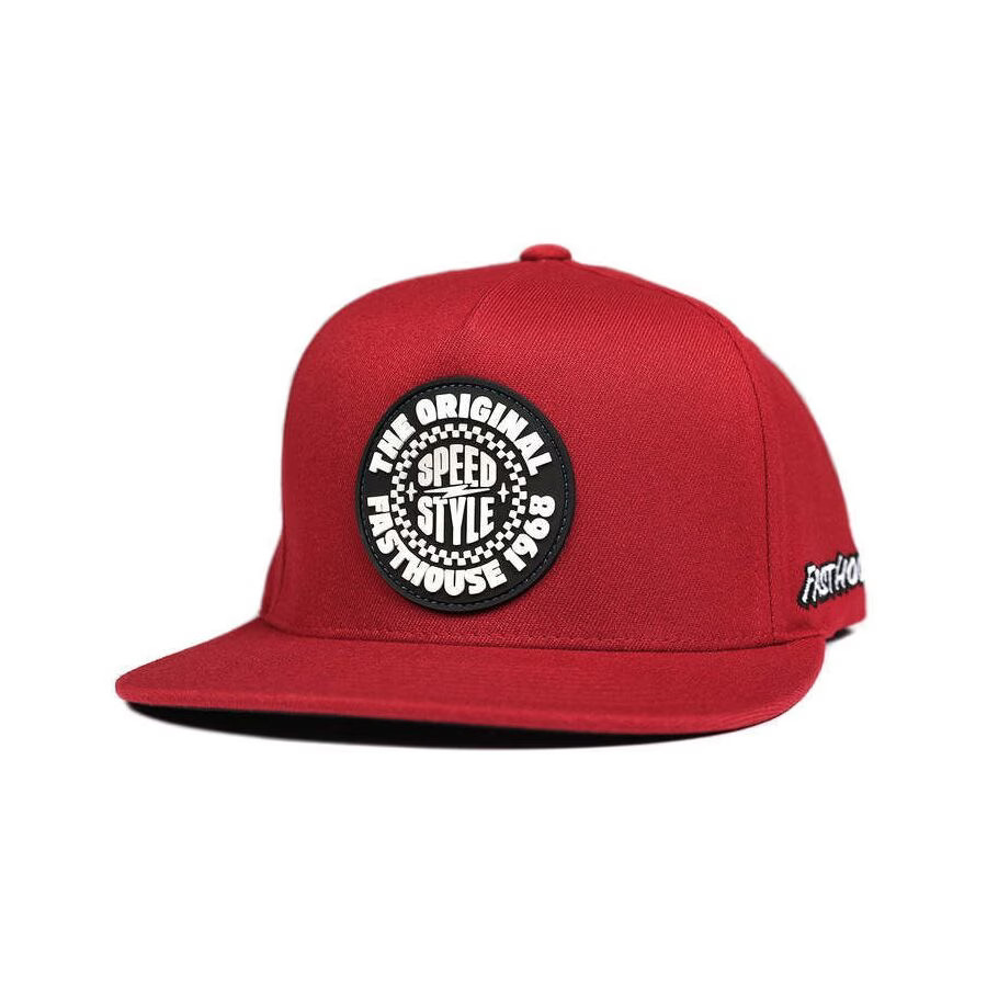 Fasthouse Origin Hat - Red 600002-40-00