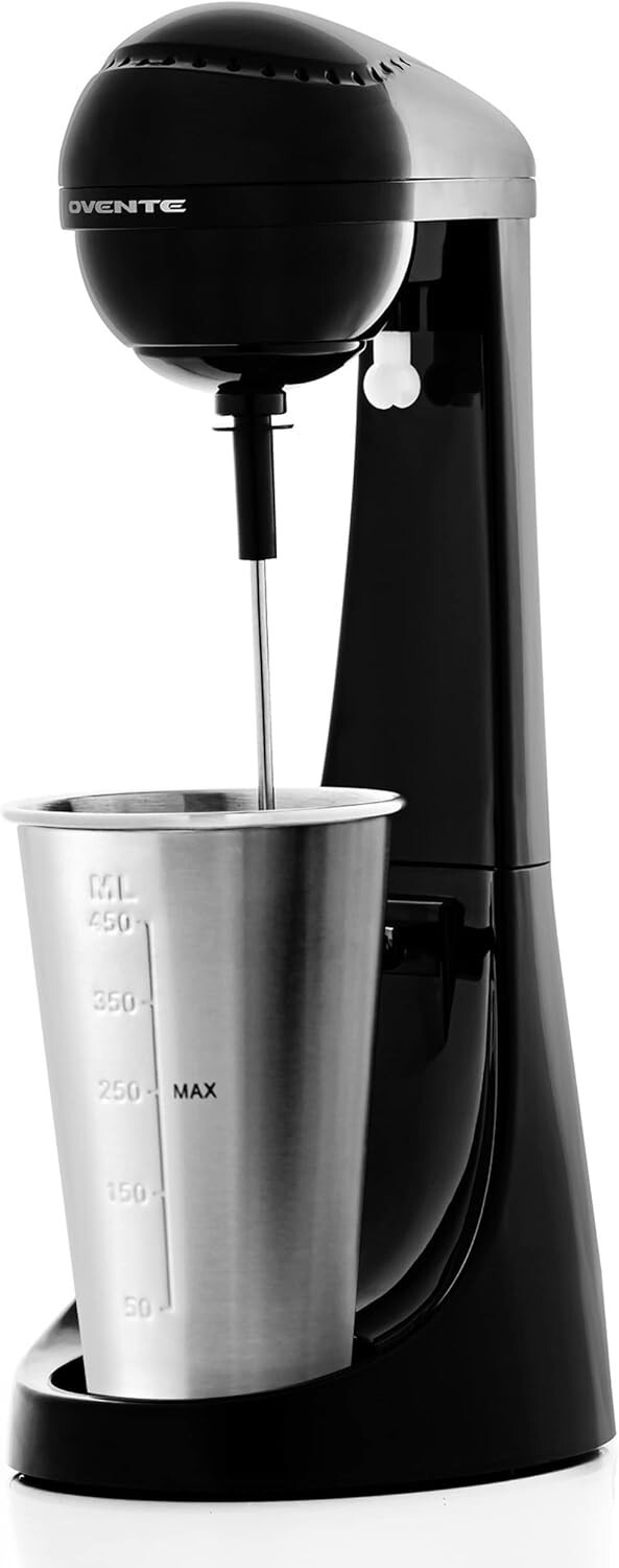 Maquina Para Hacer Malteadas 15,2 oz Espumador Mezclador De Bebidas Electrico 11