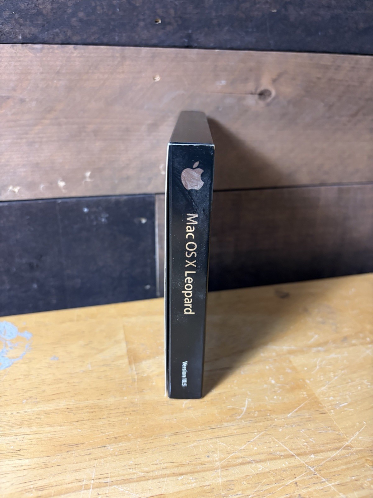 Apple Mac OS X 10.5 Leopard Operating System Install DVD Disc & Sleeve