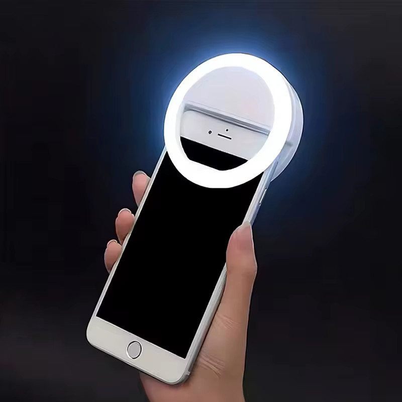 LED Selfie Ring Fill Light Cell Phone Taking Photos Beauty Led 3 Speed Adjustabl