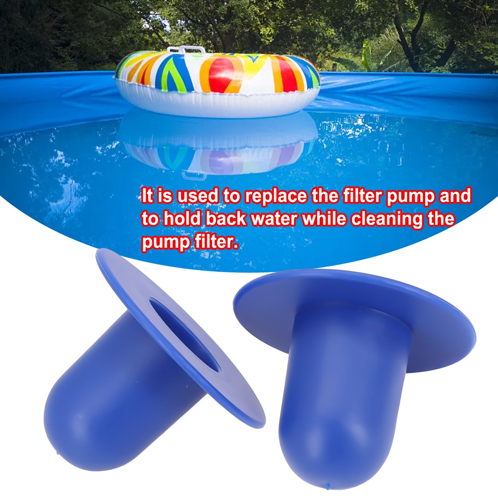Wall-Plug Ground Swimming Pool Fitting Filter Pump Hole Plug-Stopper For Intex