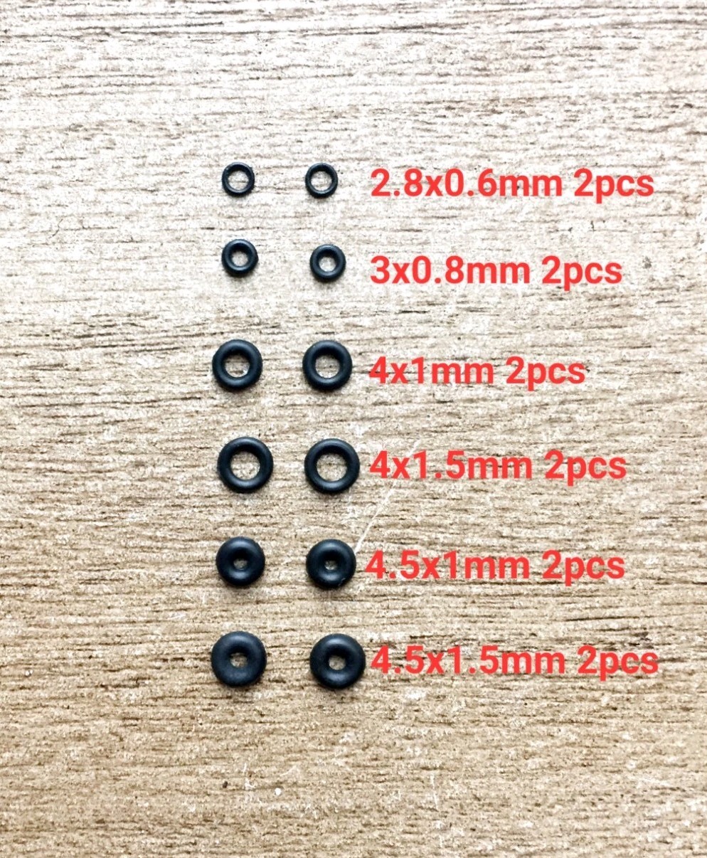 Lighter Gas Leak Repair O-Ring Kit Gas Cylinder Seal Cartier Dupont Universal