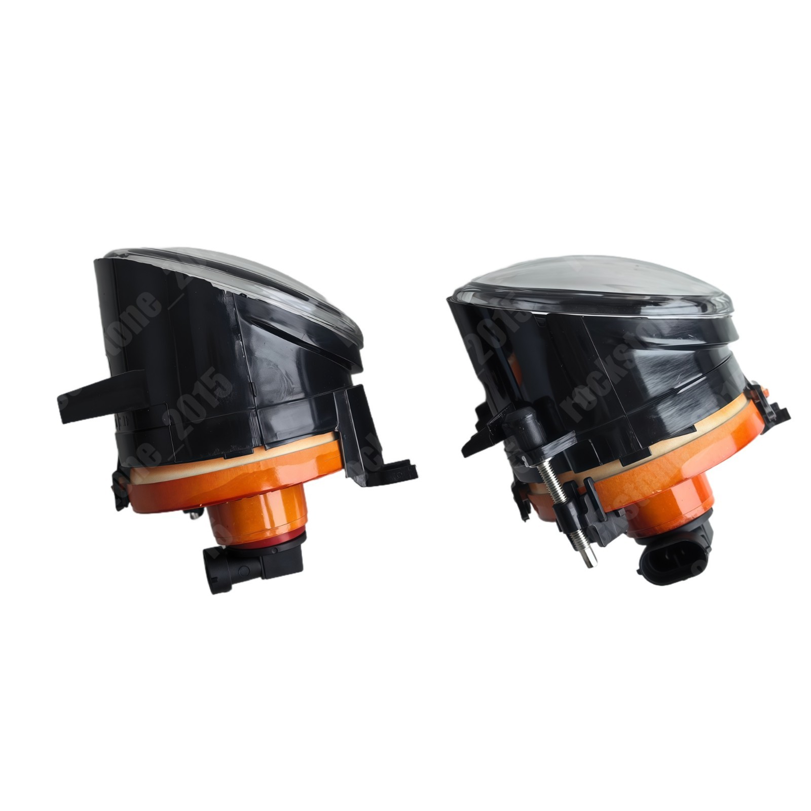 Pair Bumper Fog Light Lamp Replacement for 2006-2009 VW GTI MK5 Clear Lens