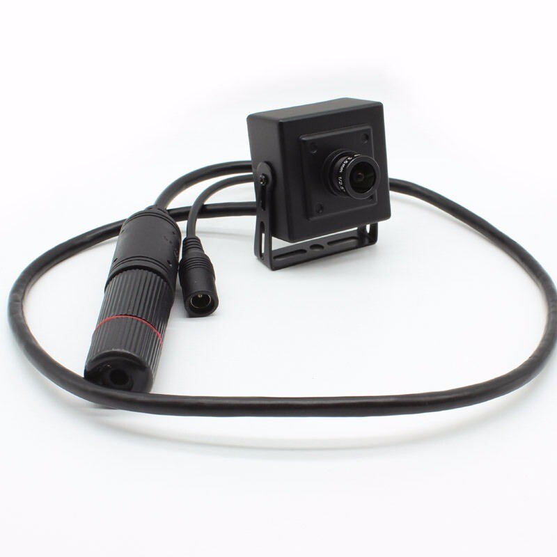 POE Mini HD Audio CCTV 3MP 1080p Network IP Camera Black light H.265+ ONVIF