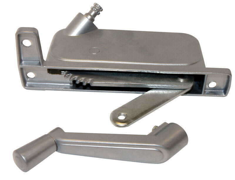 Barton Kramer Window Operator Left 5-1/4" Silver