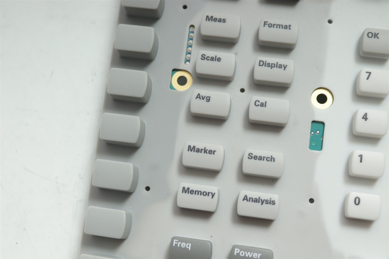 Agilent Network Analyzer Keyboard N5240-20065 Rev: 2