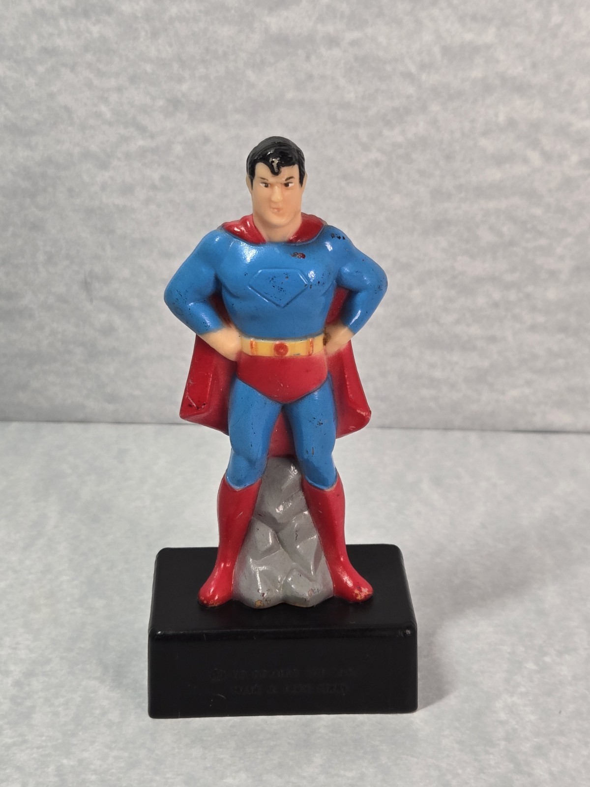 Vintage Superman Pencil Sharpener 1981 DC Comics Alco Super Heroes 4.75"