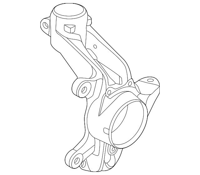 Genuine Nissan Steering Knuckle 40015-6LA1A