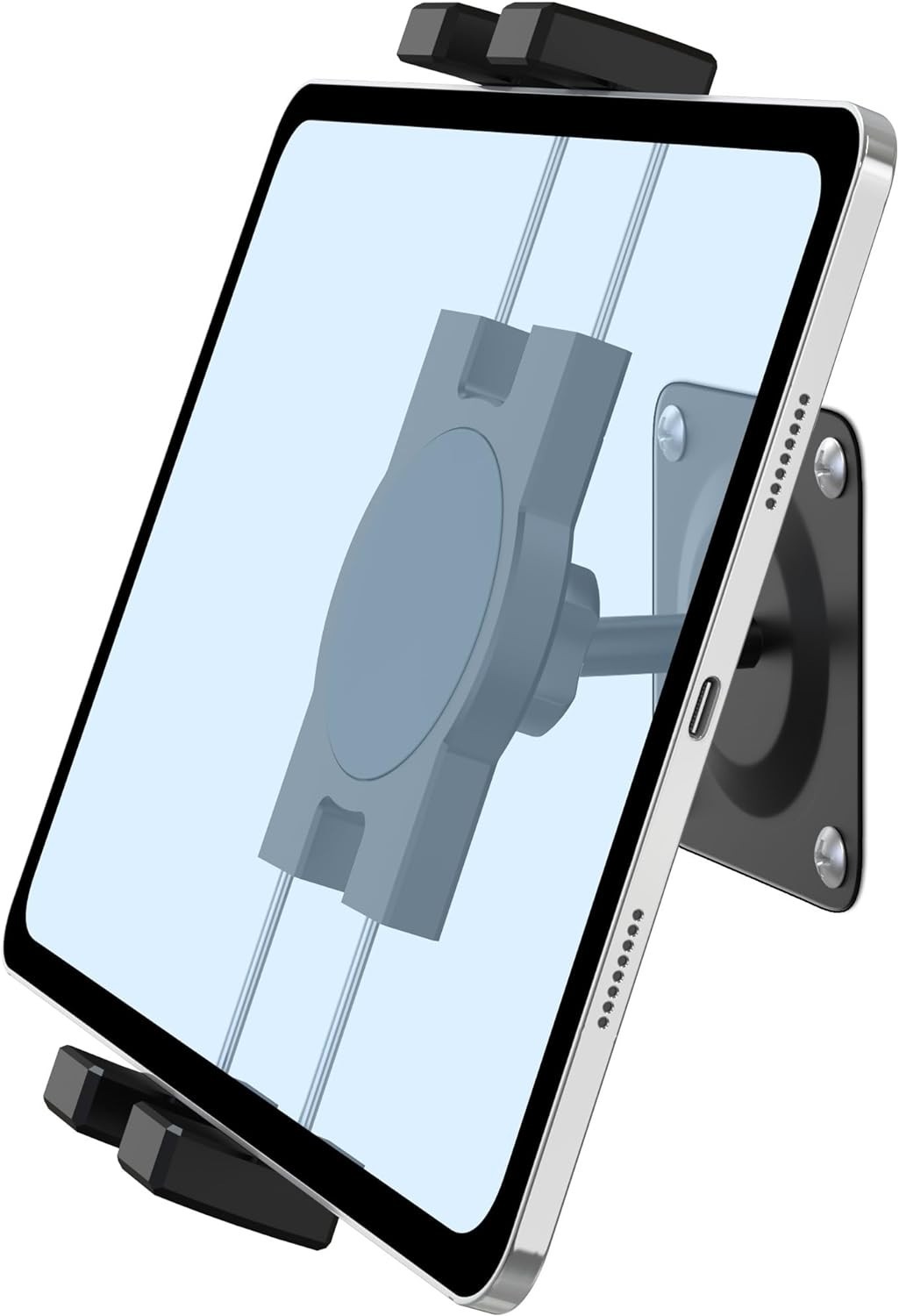 IPad Wall Mount, Universal 360° Rotating Tablet Wall Mount Holder | Phone Holder