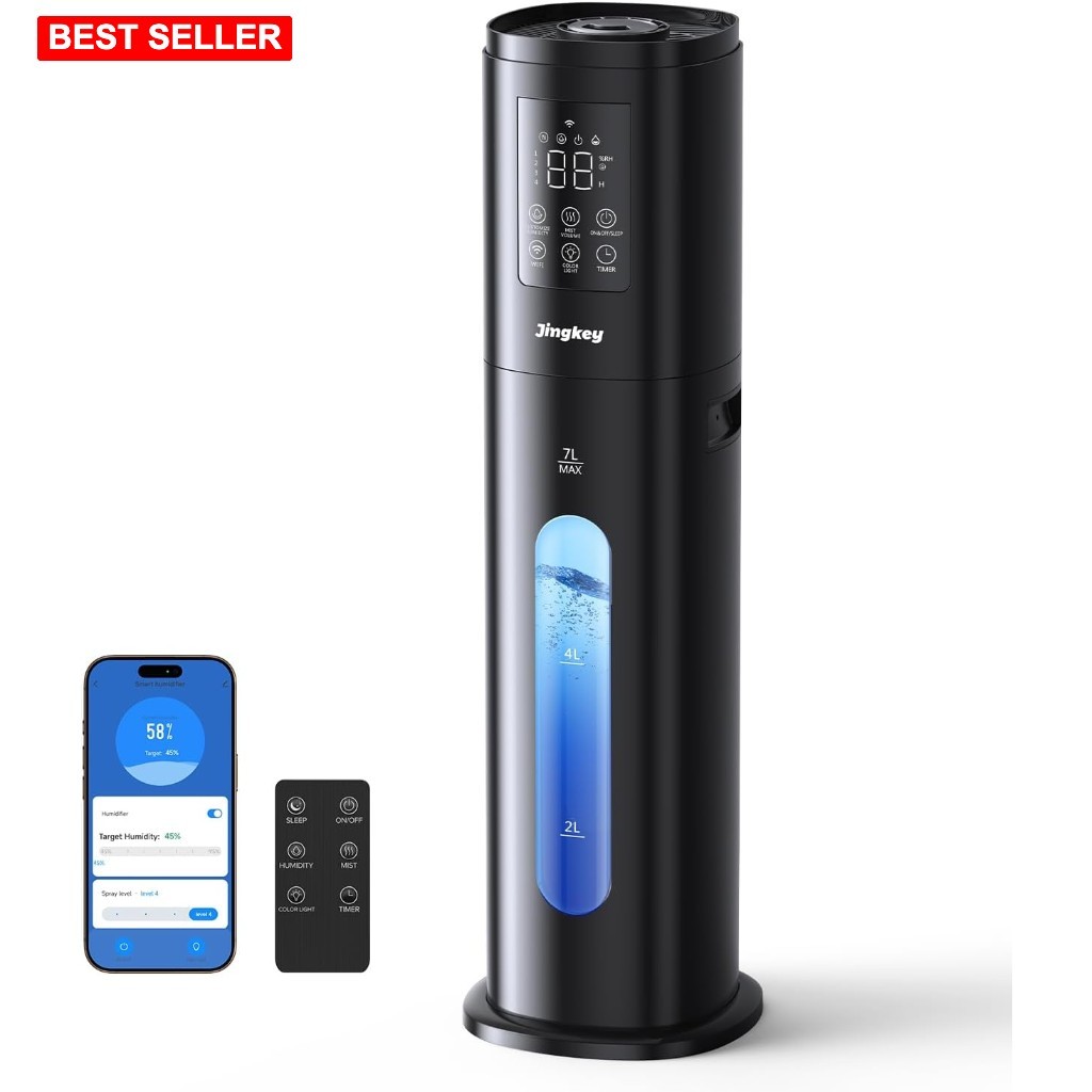 Humidifier Large Room 7L Smart App Remote Control Automatic Modes