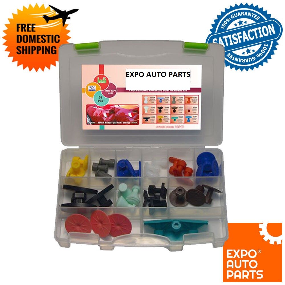 Paintless Dent Repair Tabs 36 PCS