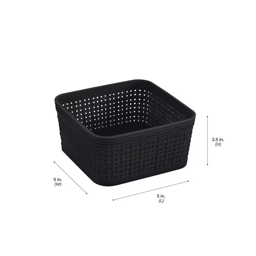 6-Pack Organizing Set in Black